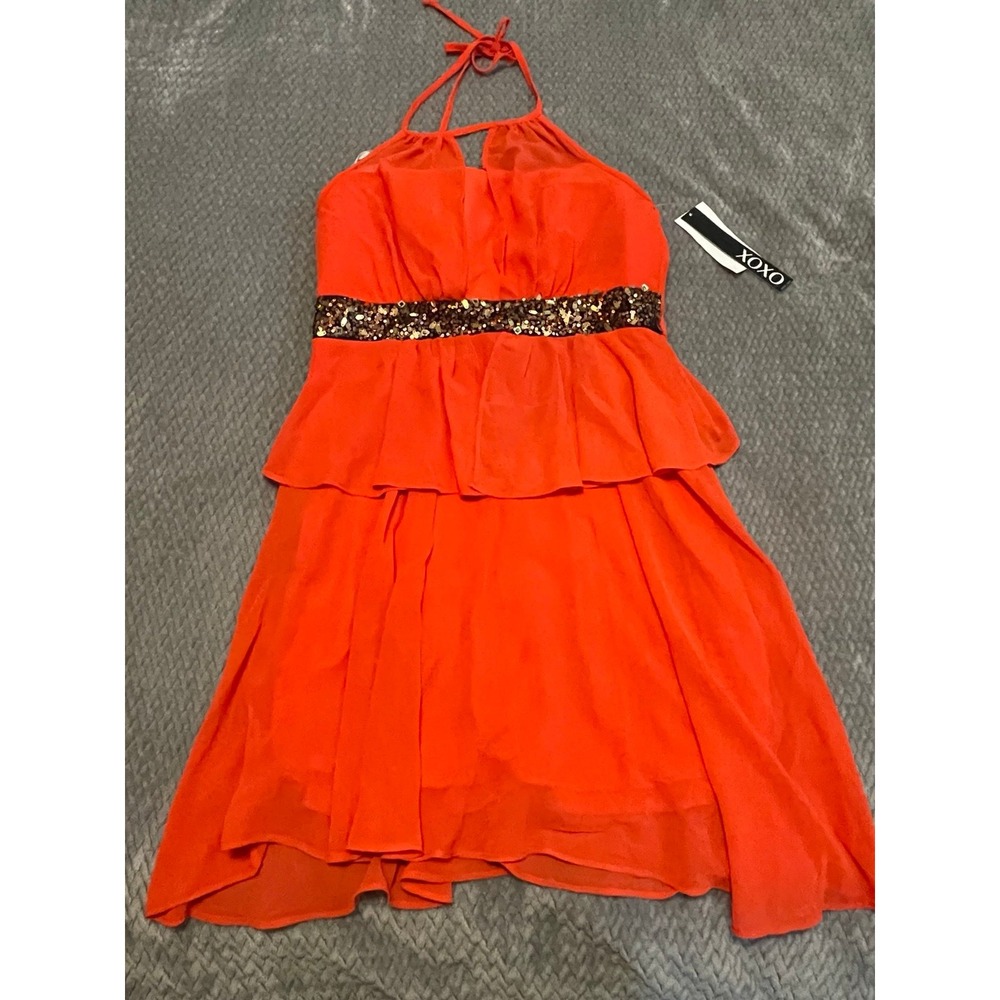 NWT XOXO Sequin Dress - Size Juniors 11/12